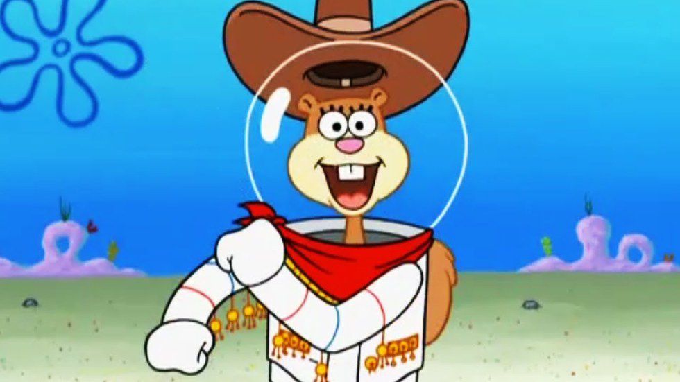 Sandy spongebob