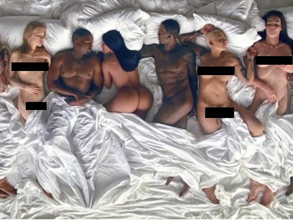 Kayne wests nude