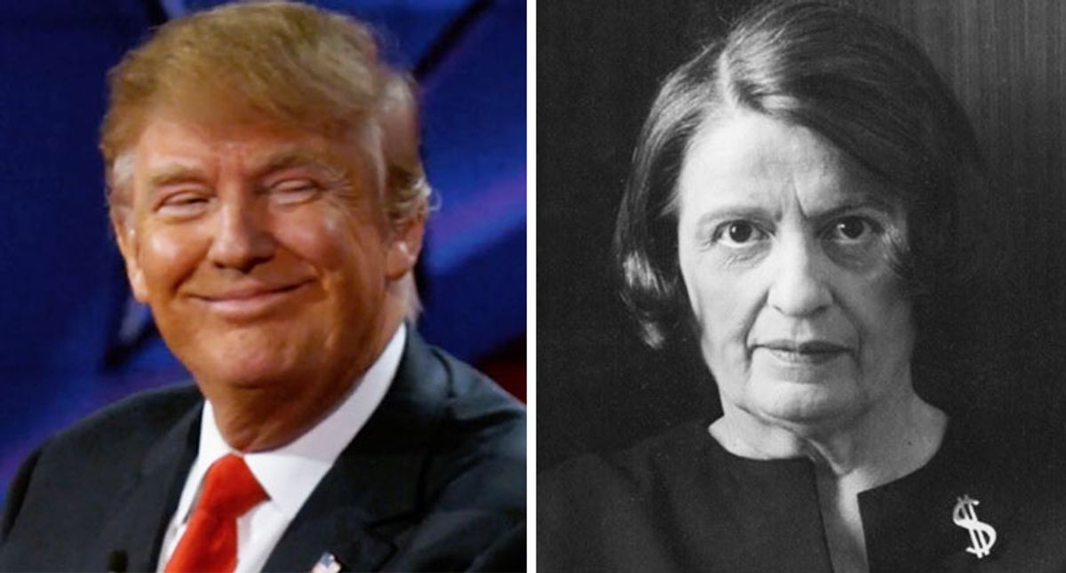 共和党'艾恩·兰德(Ayn Rand)的死亡崇拜:特朗普'的党实际上是在杀死美国人