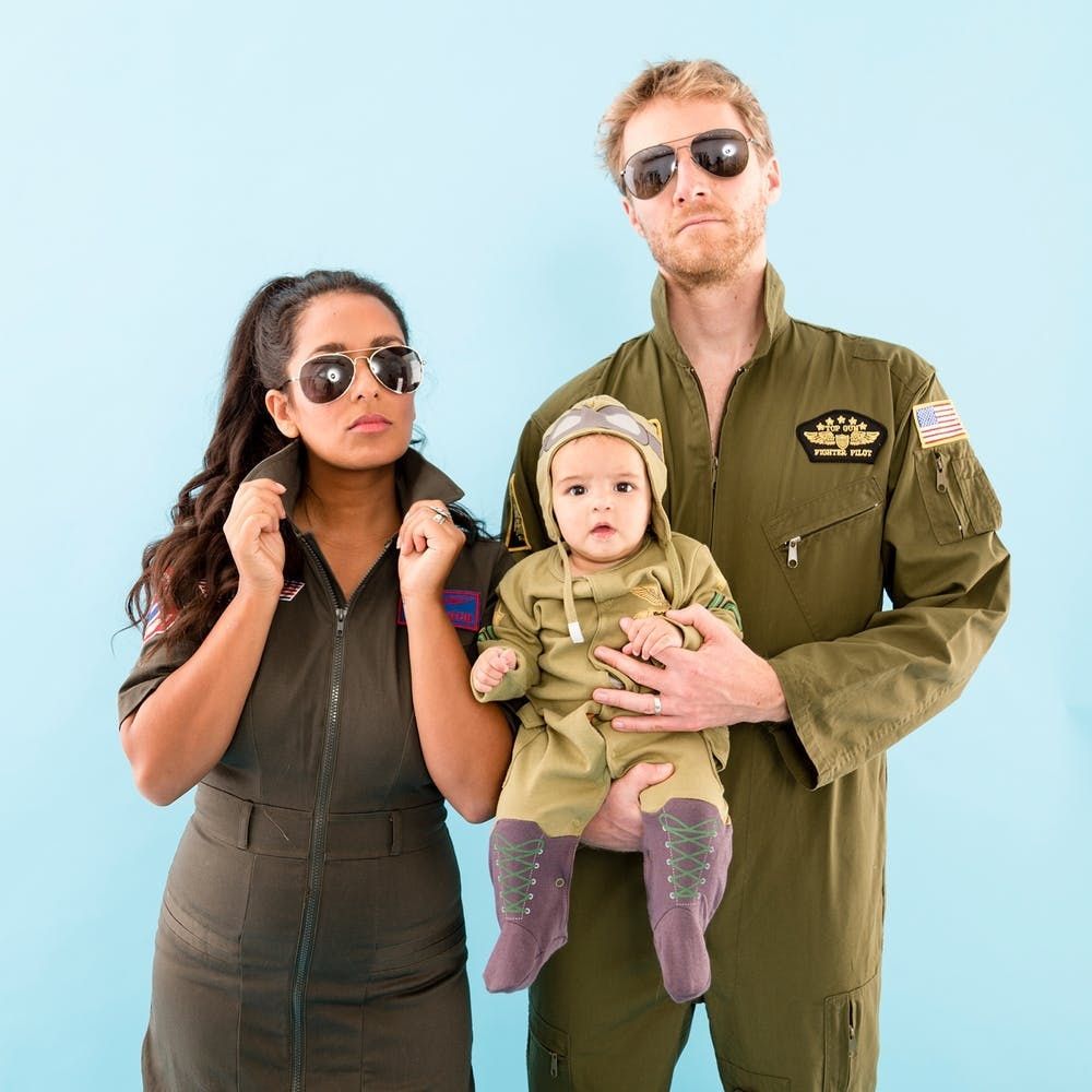 baby girl pilot outfit