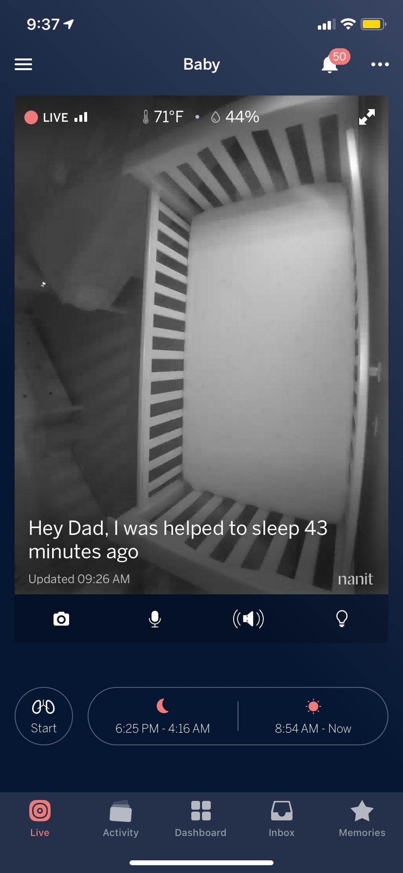 google home hub nanit