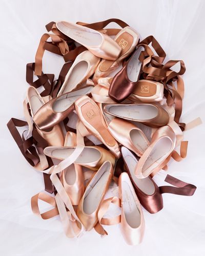 pancaking pointe shoes