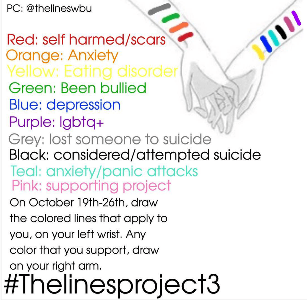 The Lines Project Share Your Own Story And Support Others