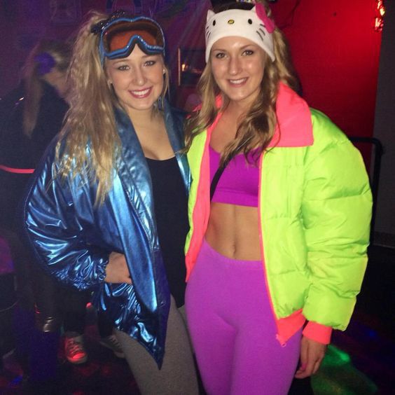 80s ski party outfits