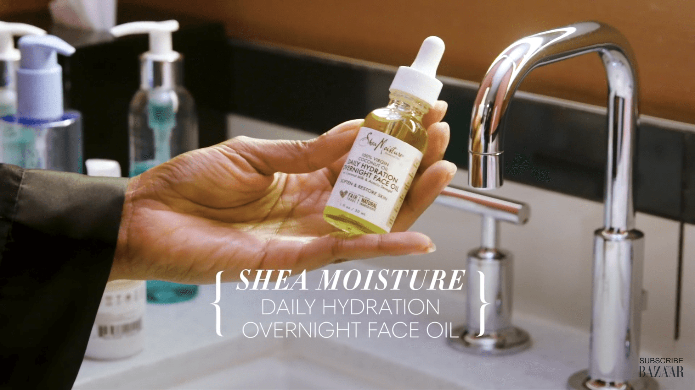 shea moisture daily hydration overnight face oil