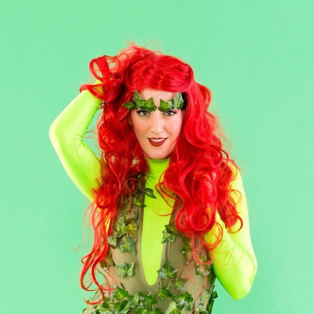 Make Like Uma Thurman And Make This Poison Ivy Costume For Halloween Brit Co