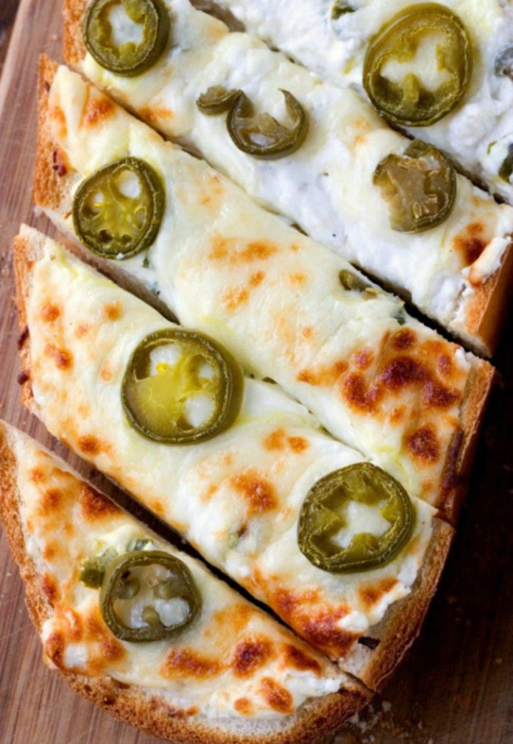 Jalapeno Popper Cheesy Garlic Bread Super Bowl Food