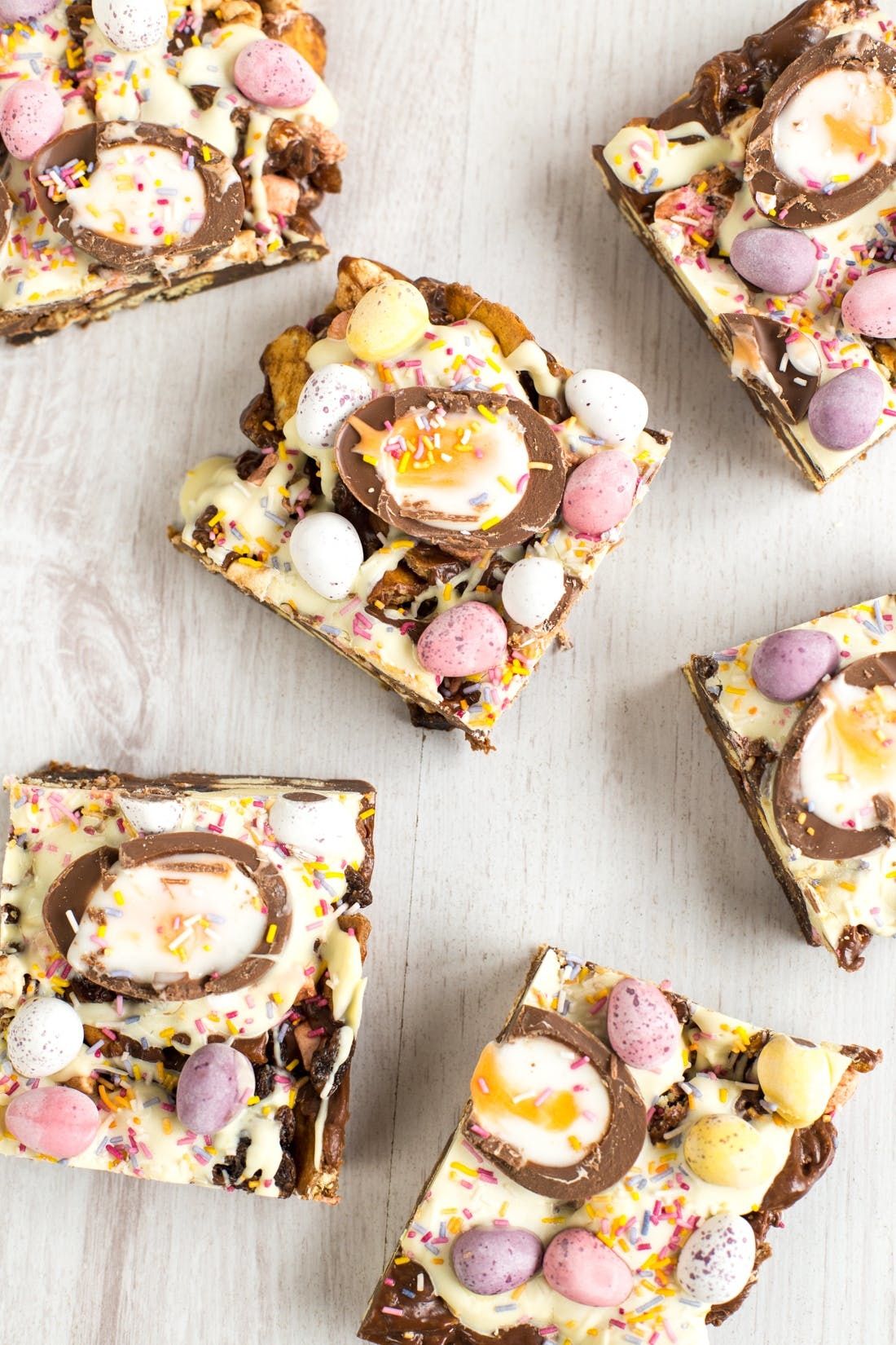 Oster-Creme Egg Rocky Road Rezept