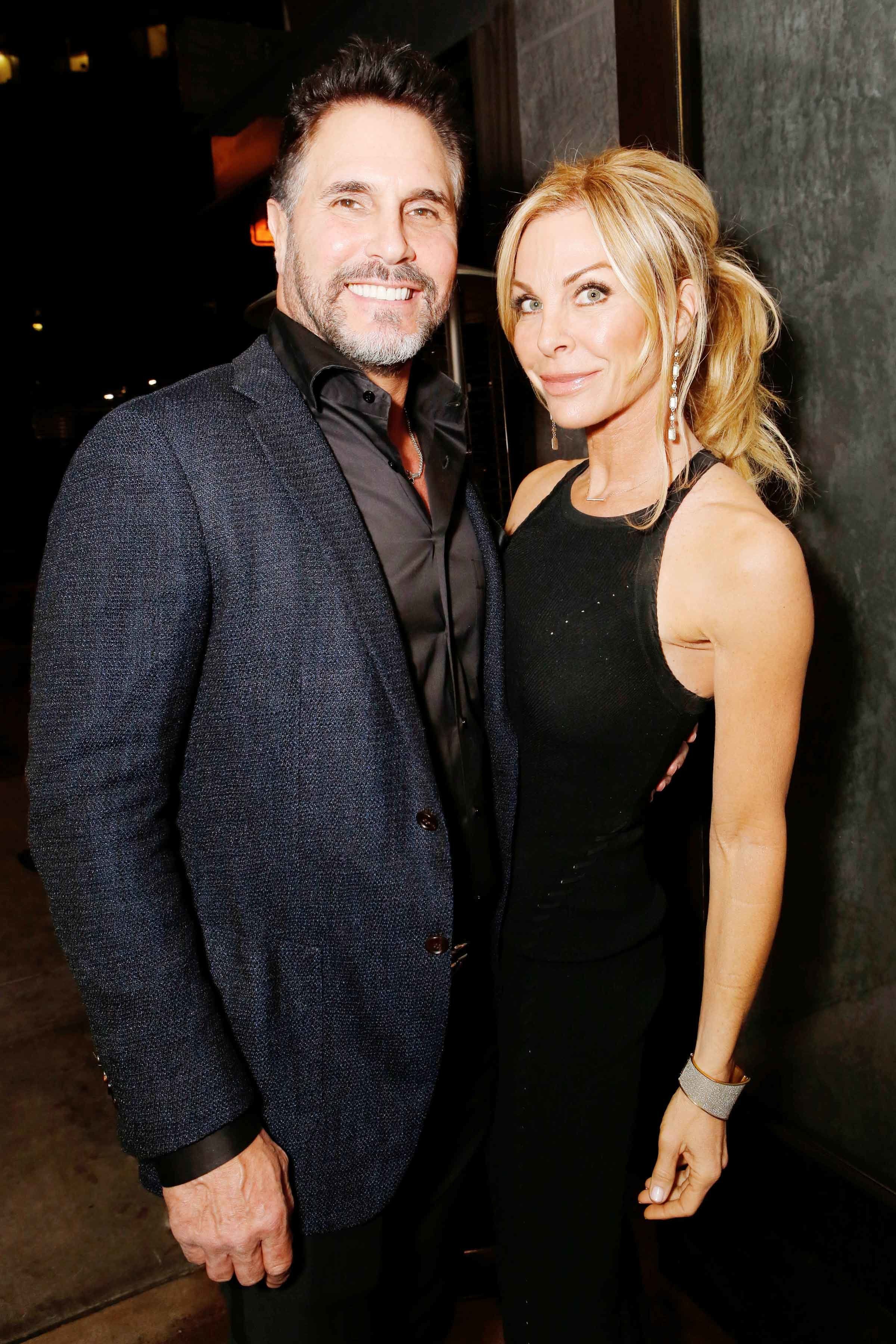 Don Diamont e sua moglie Cindy Ambuehl\u200b.