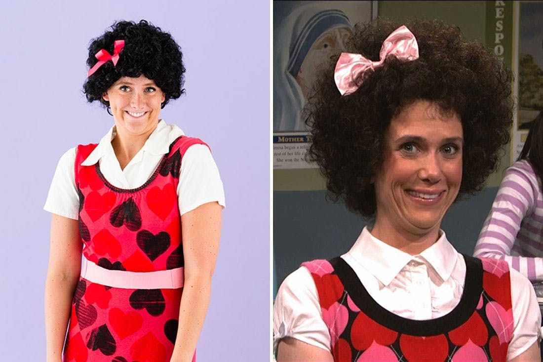 6 Ways To Dress Like Kristen Wiig S Best Snl Characters For Halloween Brit Co