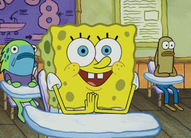 10 Spongebob Gifs That Describe Going Back To School