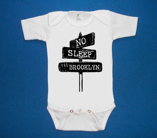 brooklyn baby onesie