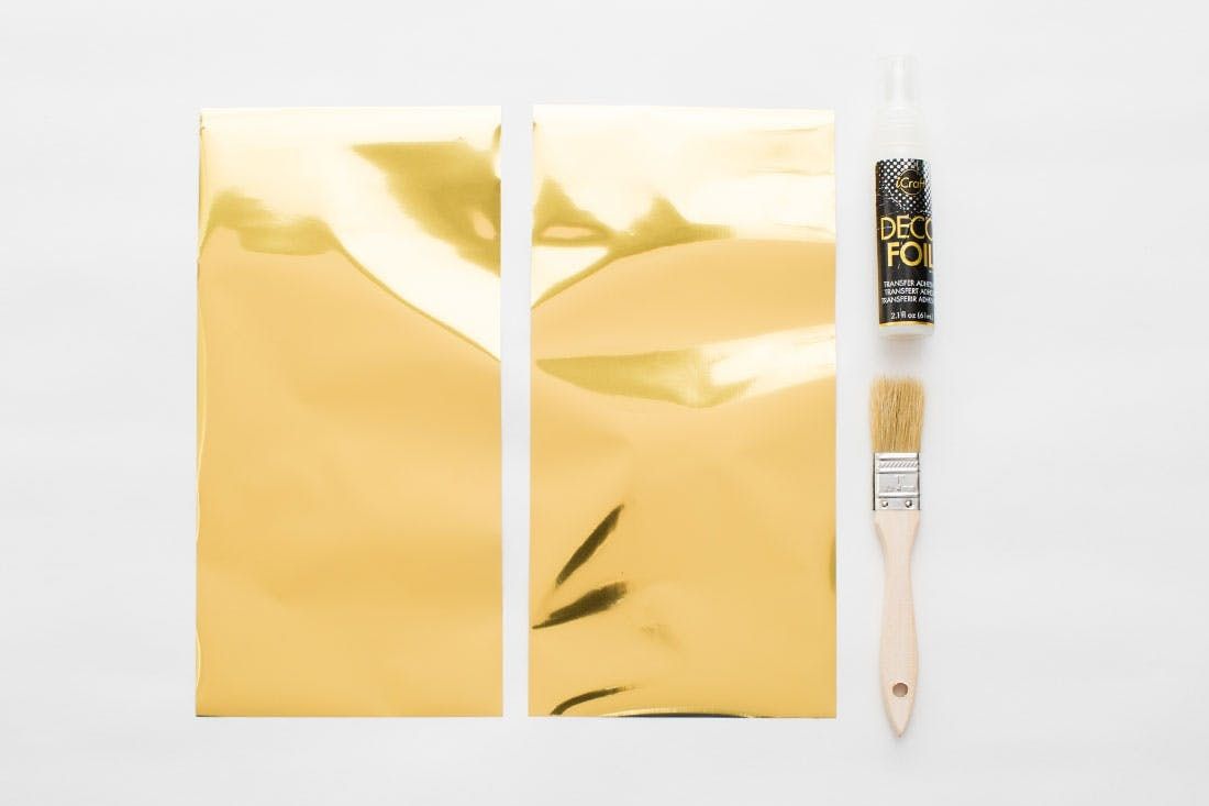 Forget Gold Leaf Gold Transfer Foil Is The Stuff Diy Dreams Are Made Of Brit Co