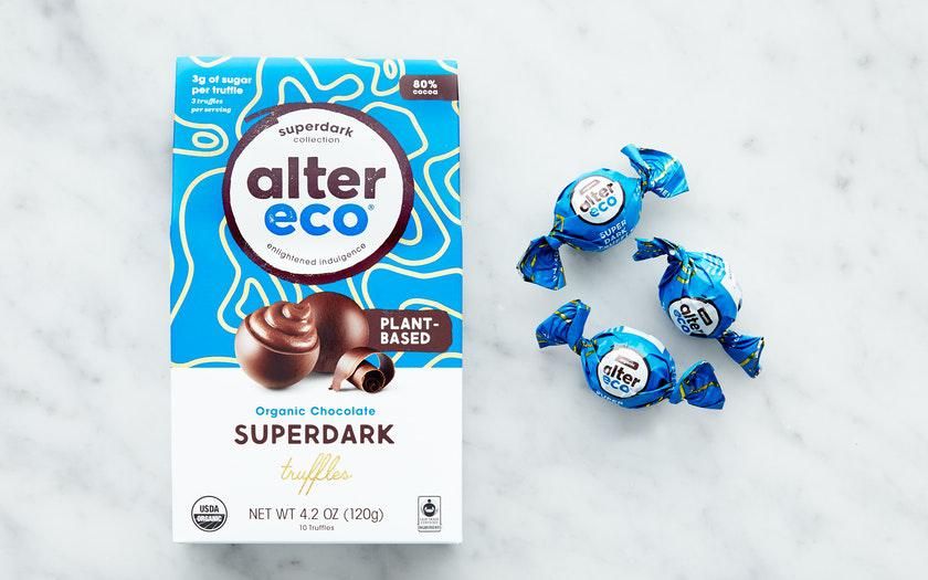 Alter Eco Organic Superdark Chocolate Truffle, 4.2 oz