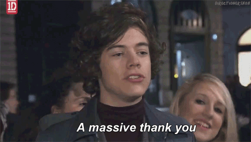 An Overdue Thank You To One Direction