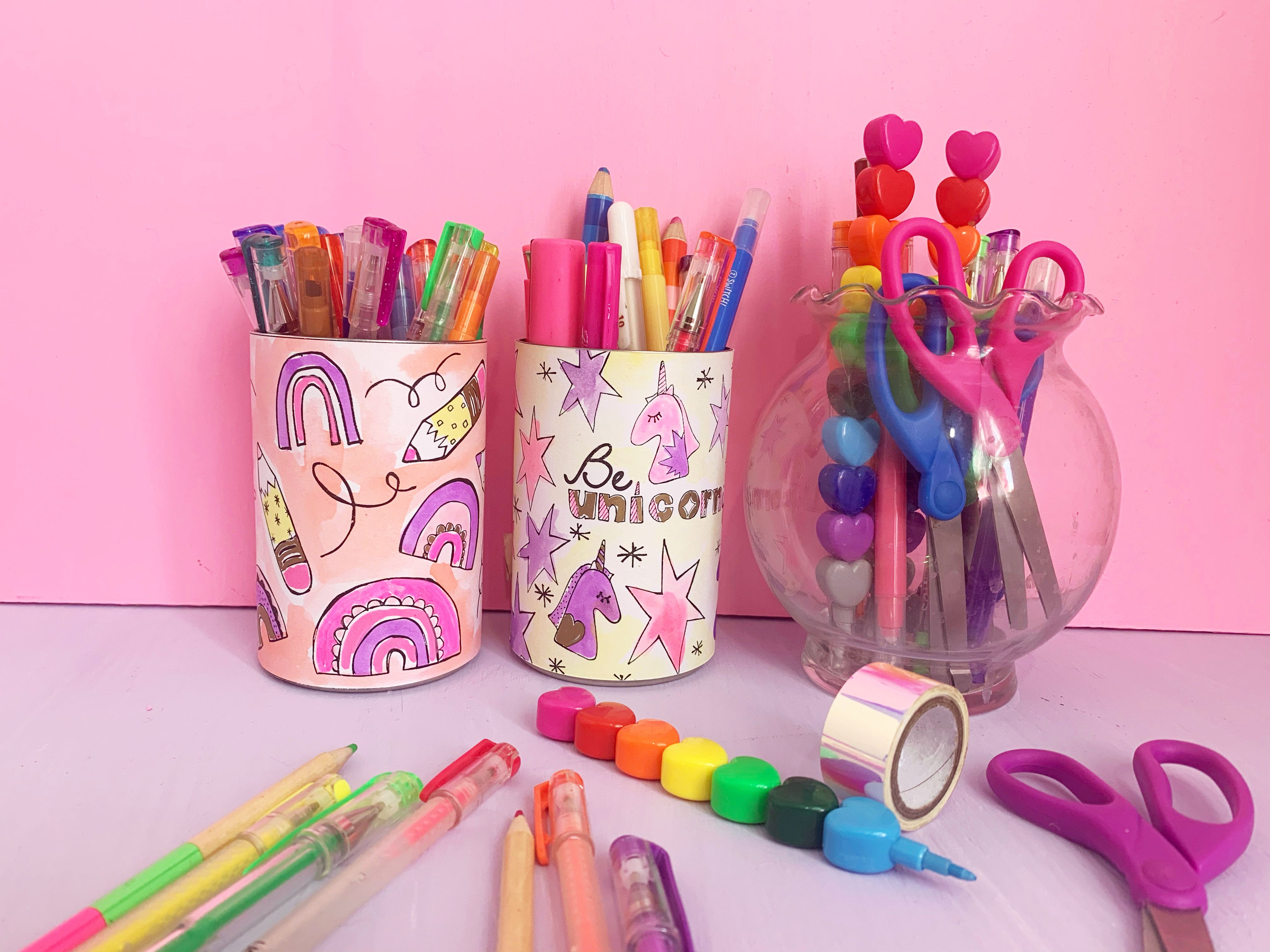 5 Benefits Of Coloring Diy These Cute Pencil Holders Brit Co