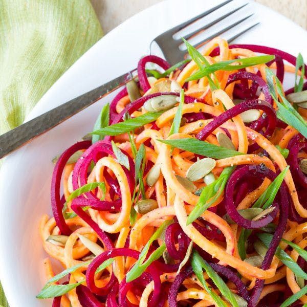 15 Crazy Colorful Spiralized Salad Recipes For Summer Brit Co