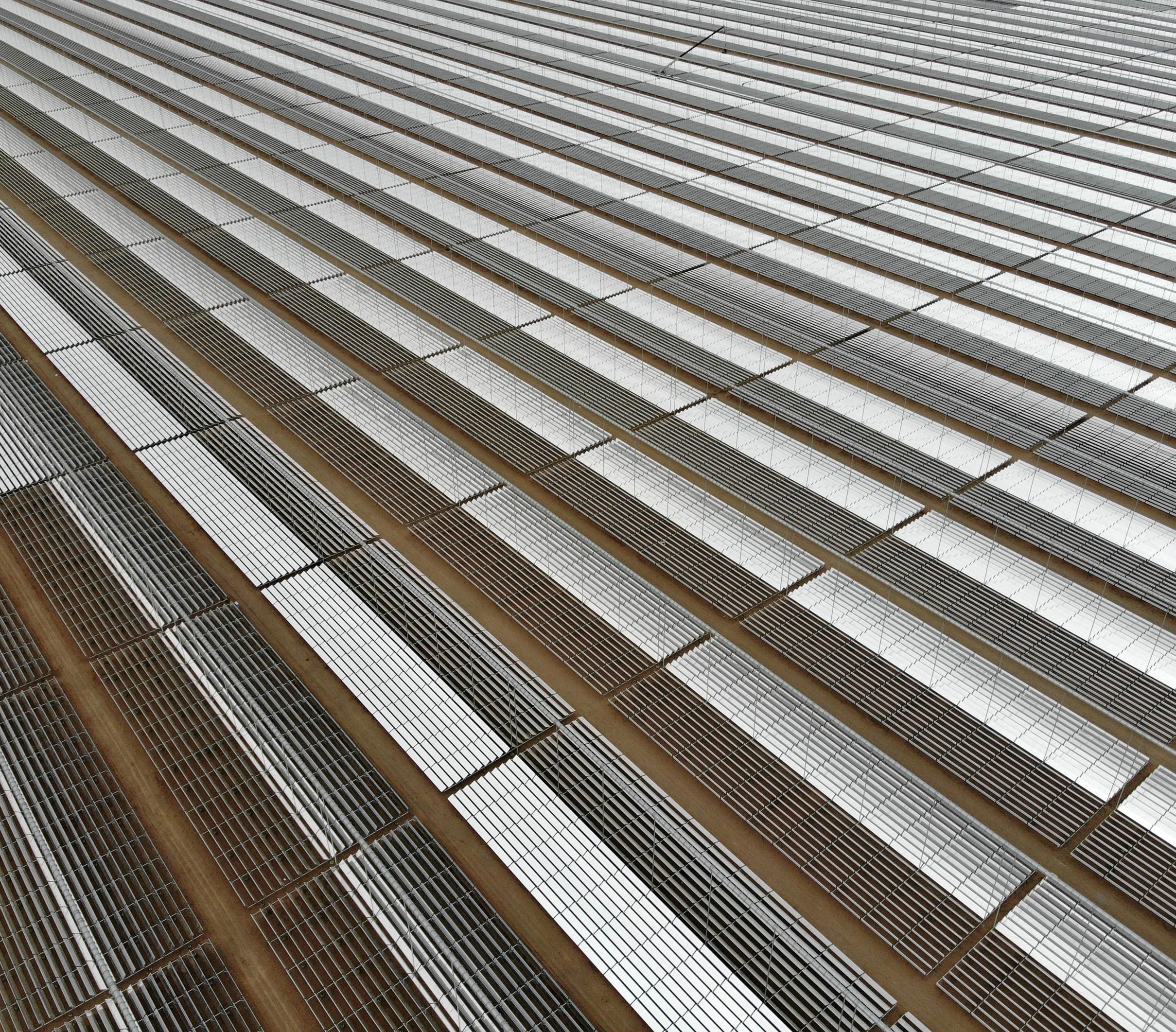 Image of the Fresnel project in China.