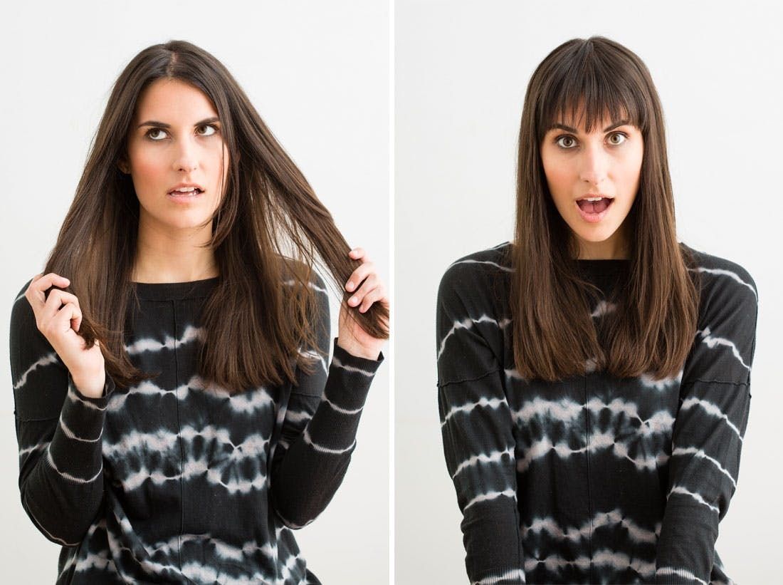 How To Cut Bangs Brit Co Brit Co How To Cut Bangs Brit Co Brit Co