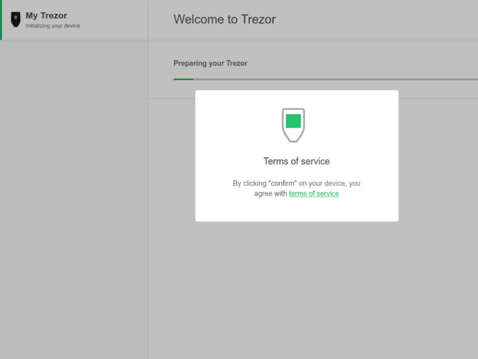 How to access trezor beta wallet