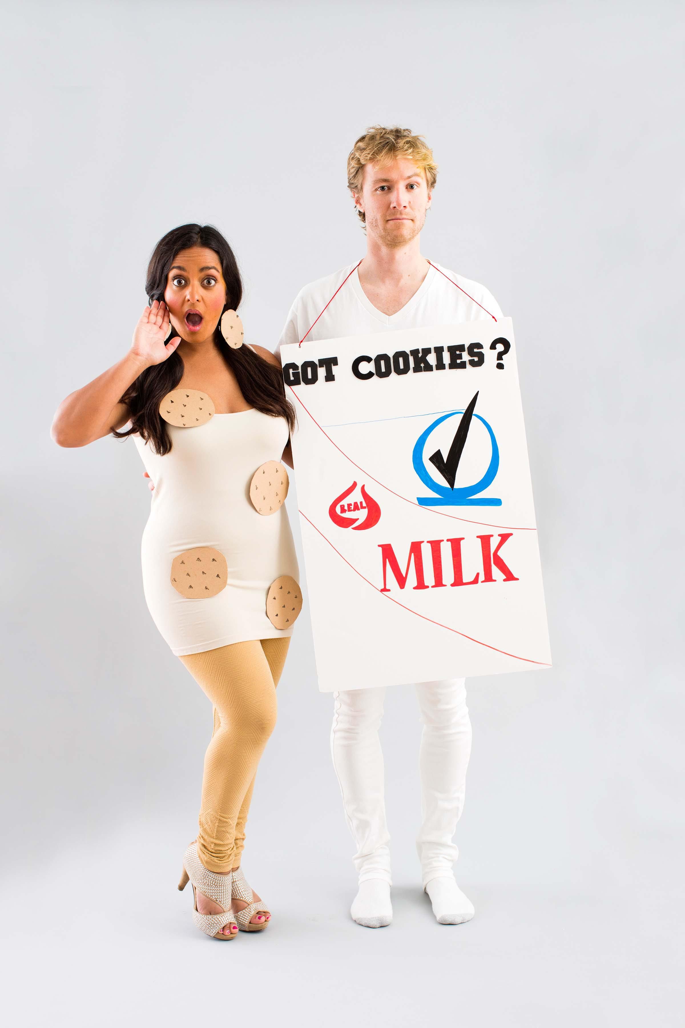 Milk And Cookies Halloween Costume