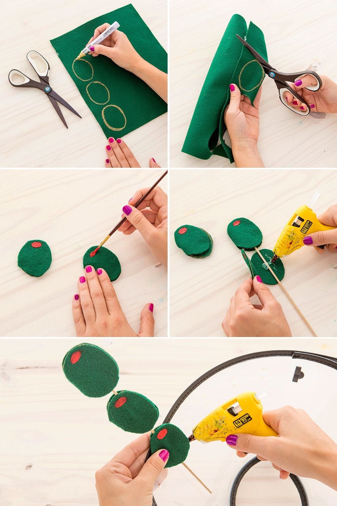 dog with cone martini