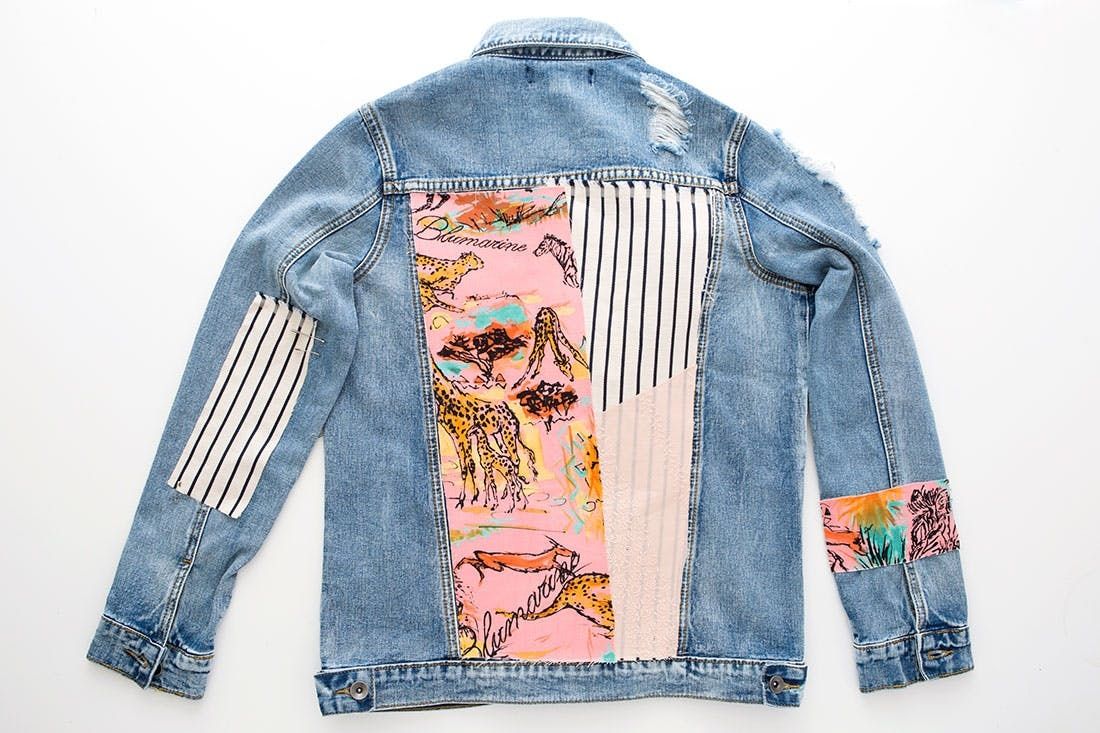 decorative jean jackets