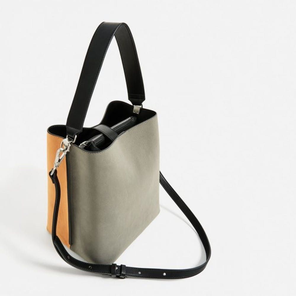 perspex bolsa zara