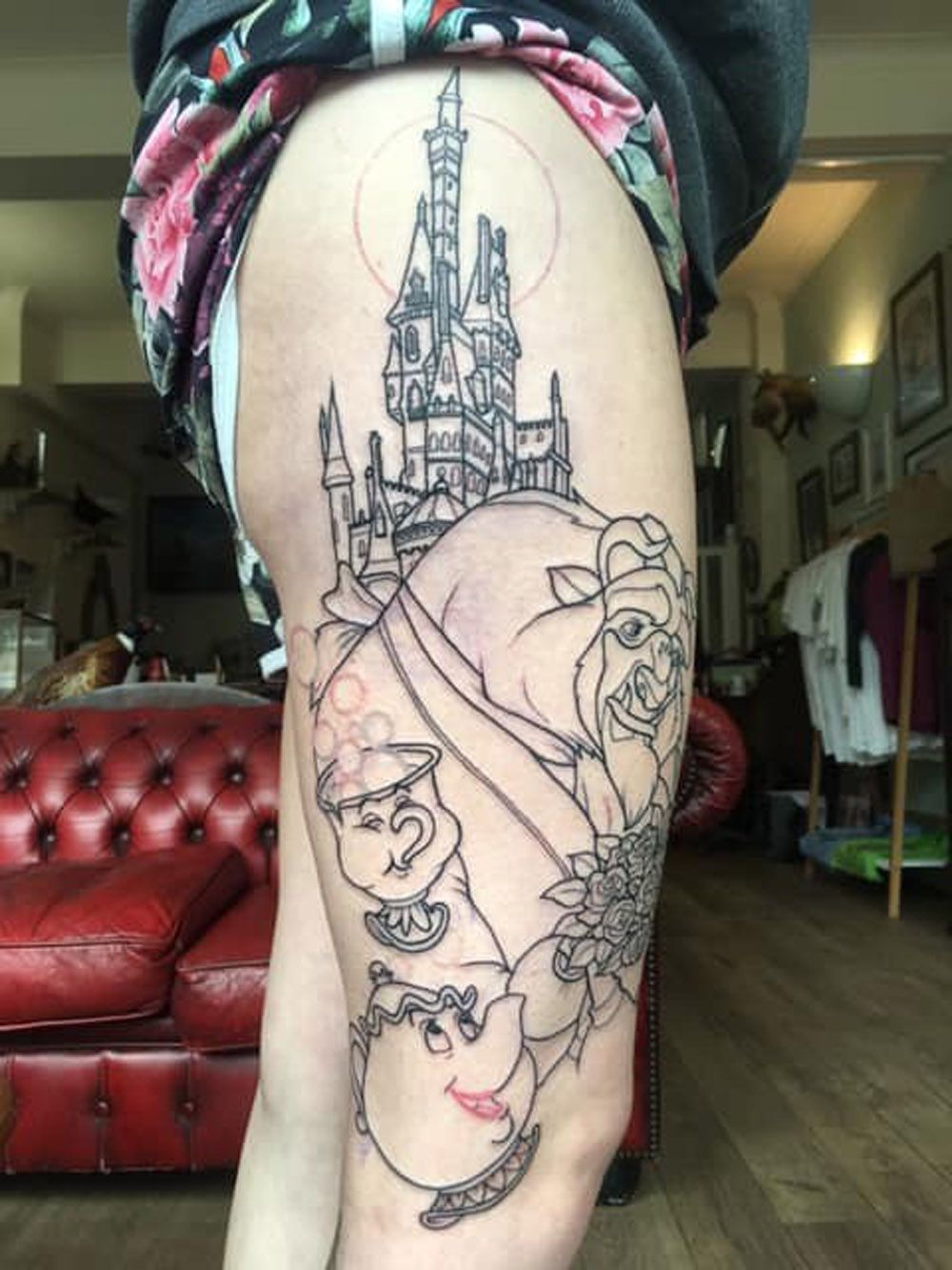 Woman Spends Thousands On Disney Tattoos Photos Comic Sands