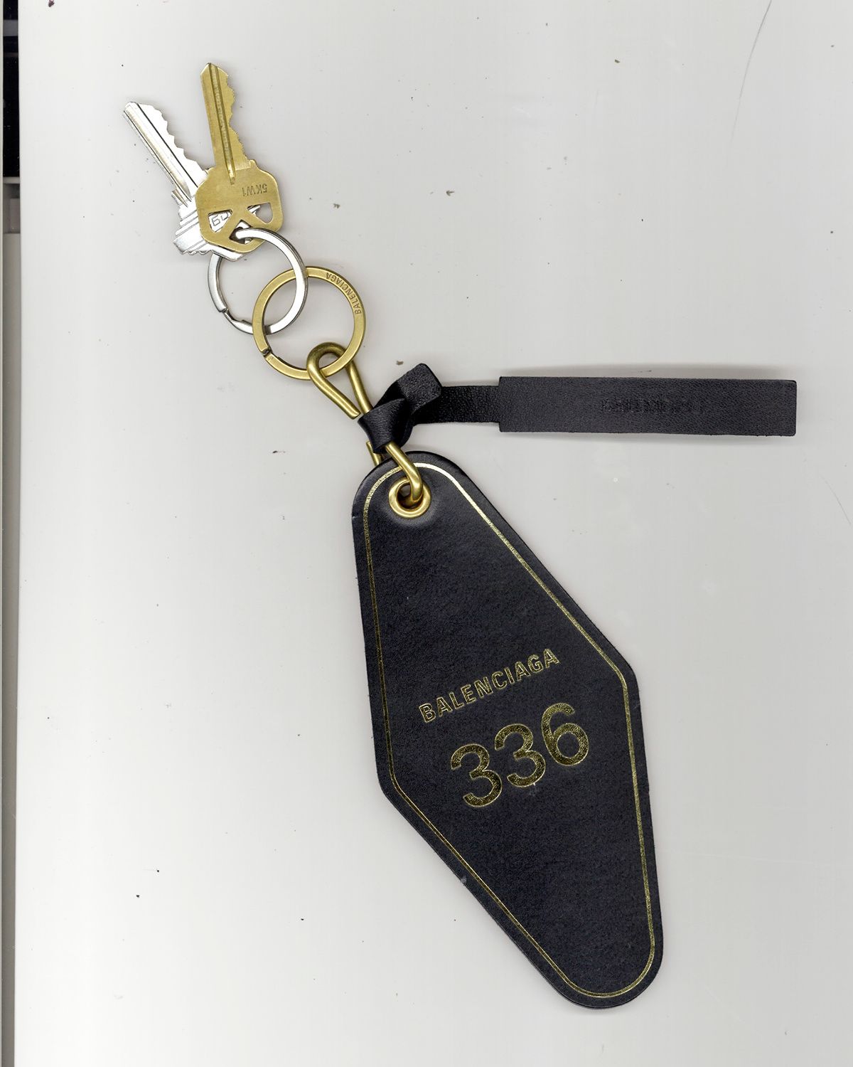 comme des garcons keychain