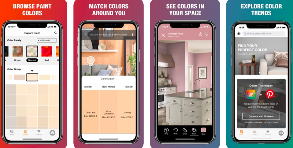 7 Apps That Help Find The Perfect Shade Of Paint For Your Home Gearbrain - Is There An App That Identifies Paint Color