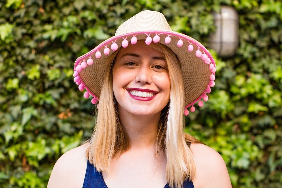 Beach Hat DIY Hacks For Summer - Brit + Co