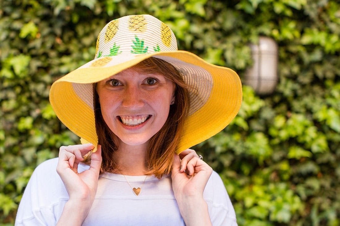 Beach Hat DIY Hacks For Summer - Brit + Co