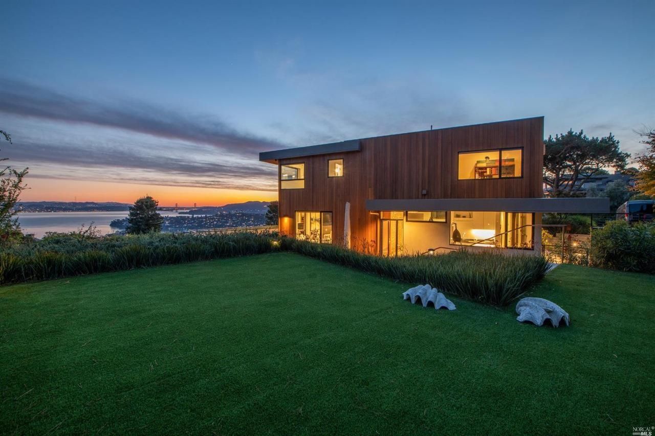 Video House Tour: Contemporary Tiburon house with sweeping waterfront views  asks $6.5 million