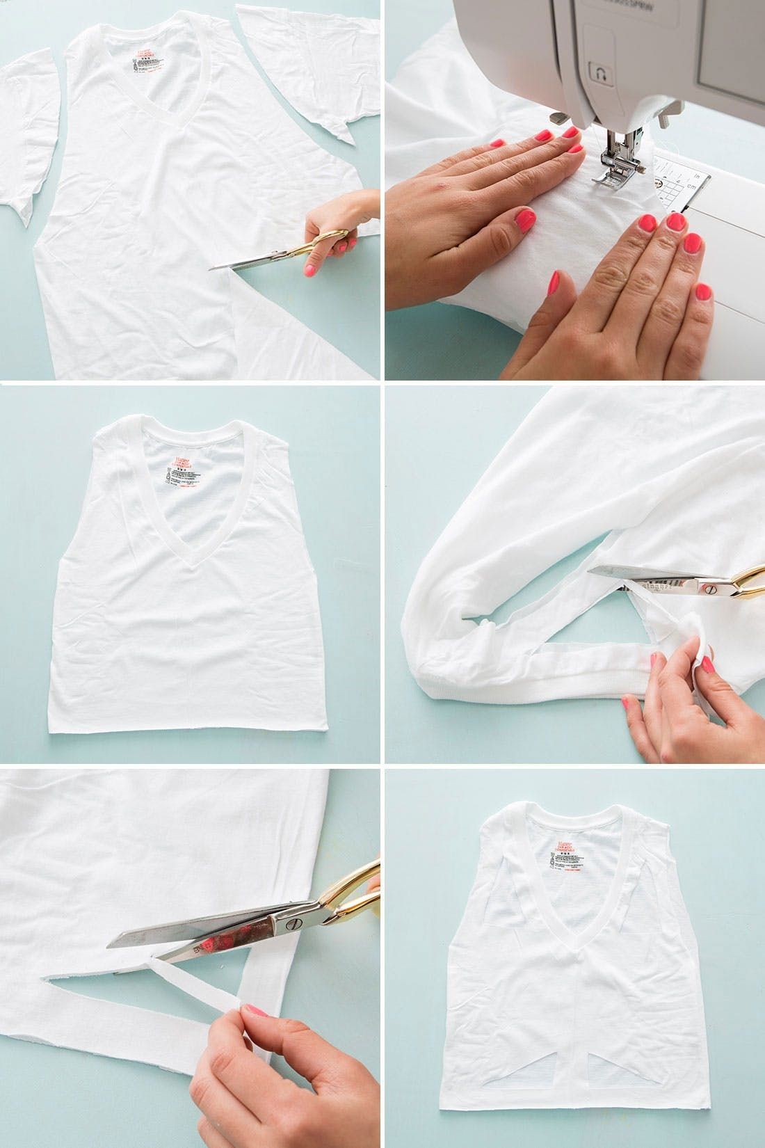 how to turn a plain shirt cute