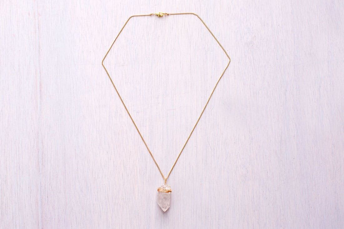 によって Ameri - 2WAY STONE LIKE SLIDE CHAIN NECKLACEの通販 by