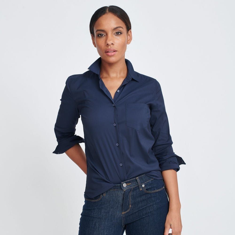 button downs for large busts