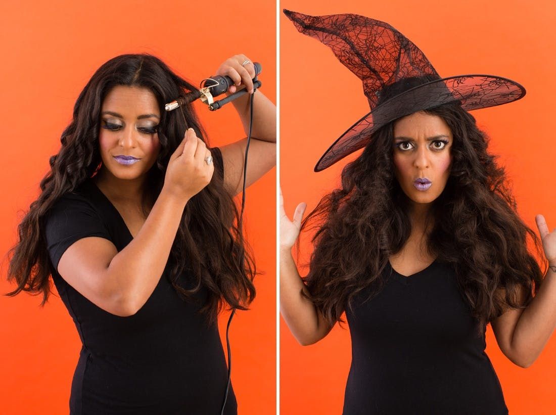 Quick and Easy Halloween Hair Ideas - Brit + Co