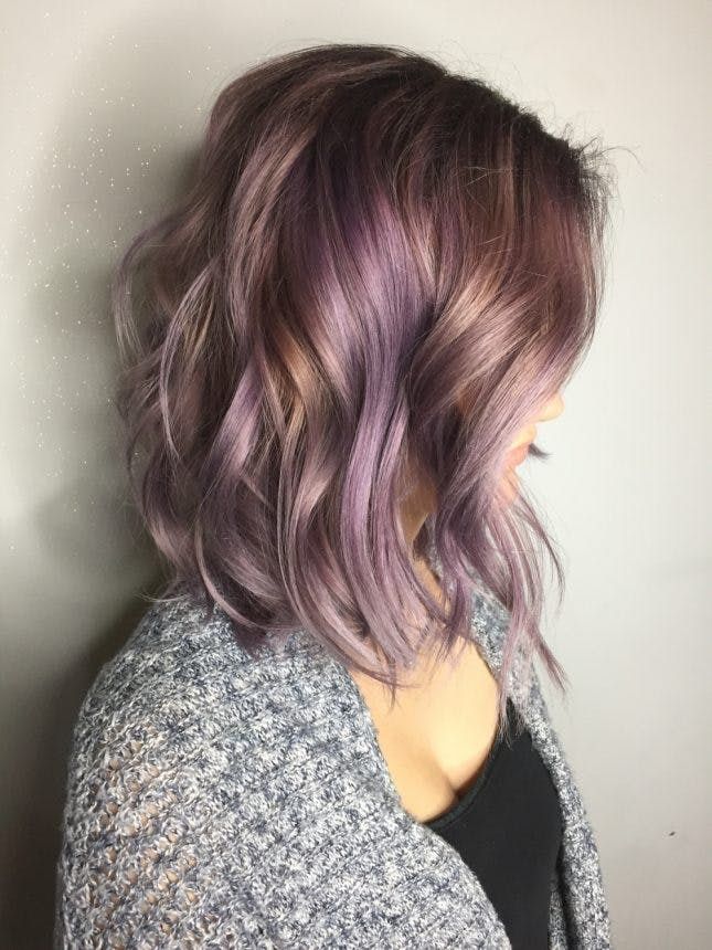 These 25 Purple Hairstyles Will Make You Want to Dye Your Hair - Brit + Co