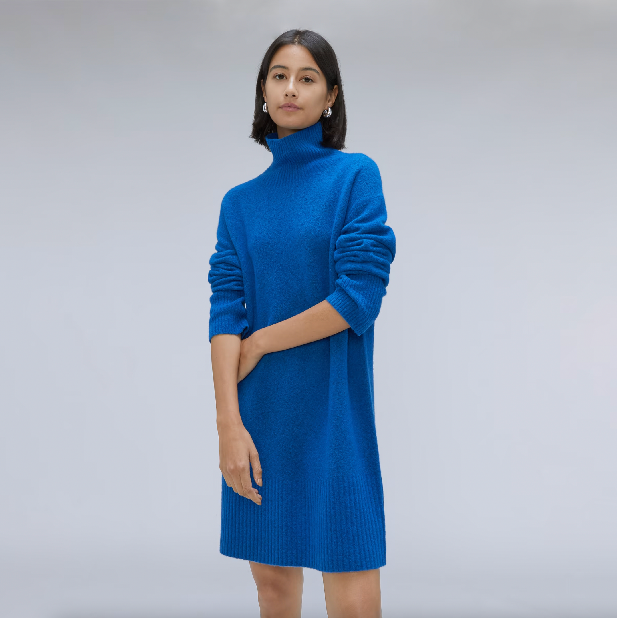 atticus turtleneck long sleeve sweater dress