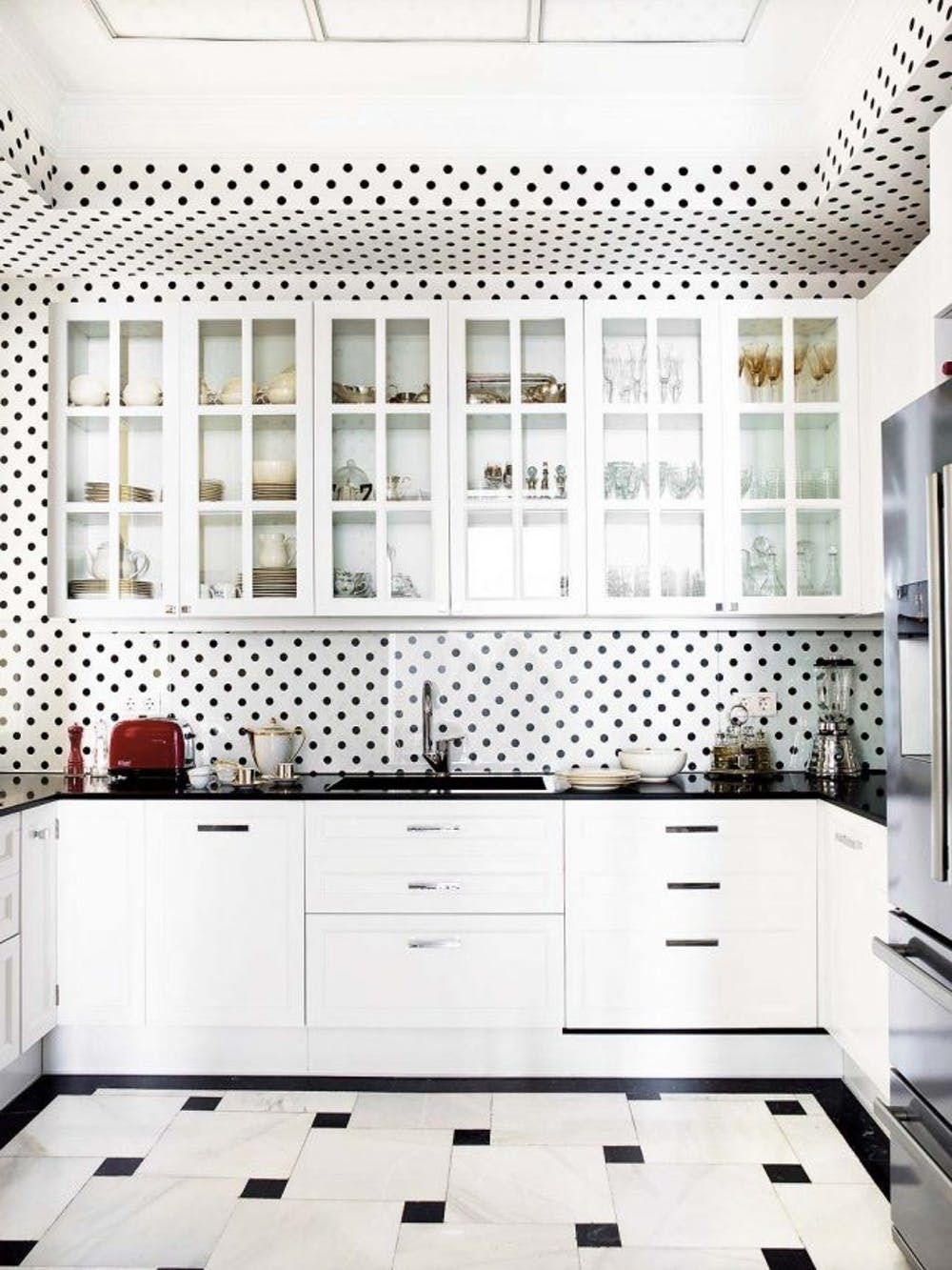 10 Kate Spade New York-Inspired Kitchens You'll Want to Do More Than Cook  In - Brit + Co