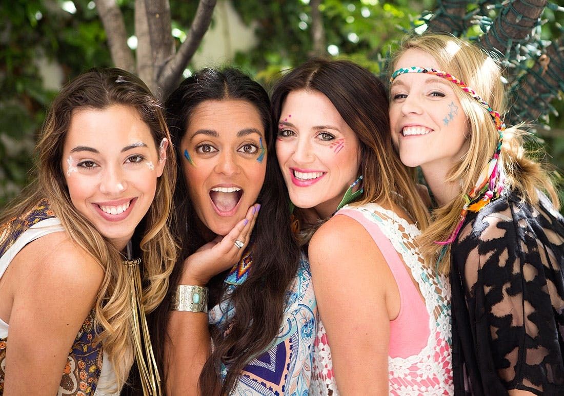 4 Easy Ways to DIY Festival Face Paint in Just 3 Steps - Brit + Co