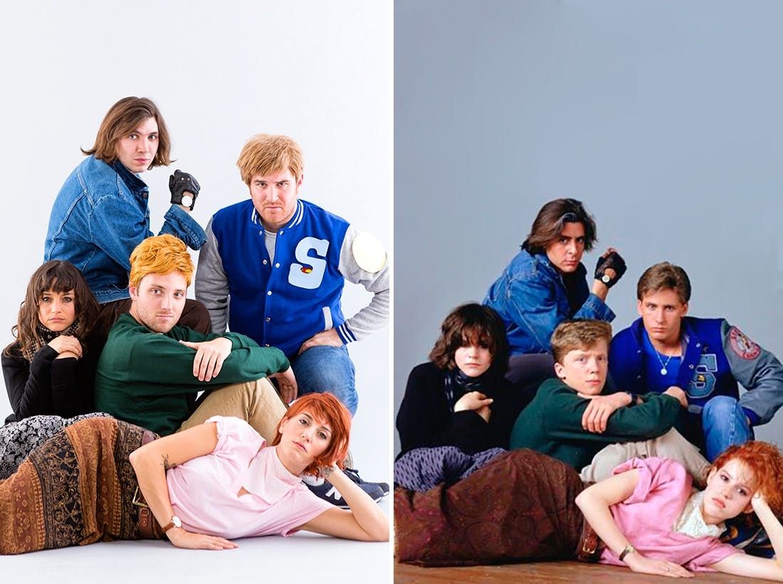 Head to Detention With This Breakfast Club Group Costume - Brit + Co