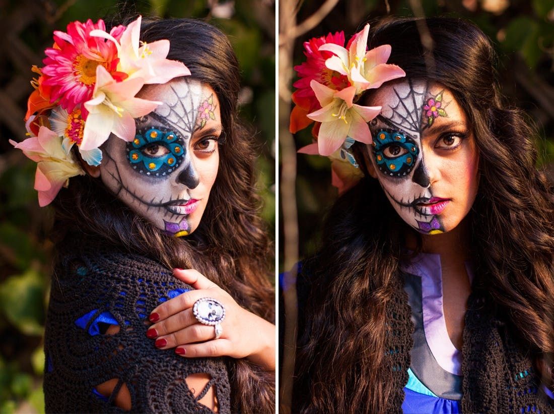 How To Paint A Sugar Skull… On Your Face! - Brit + Co