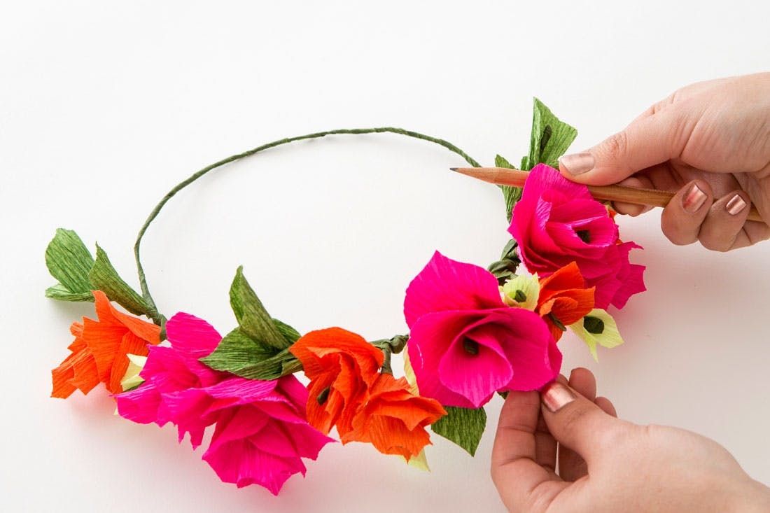 Diy Paper Flower Crown Tutorial