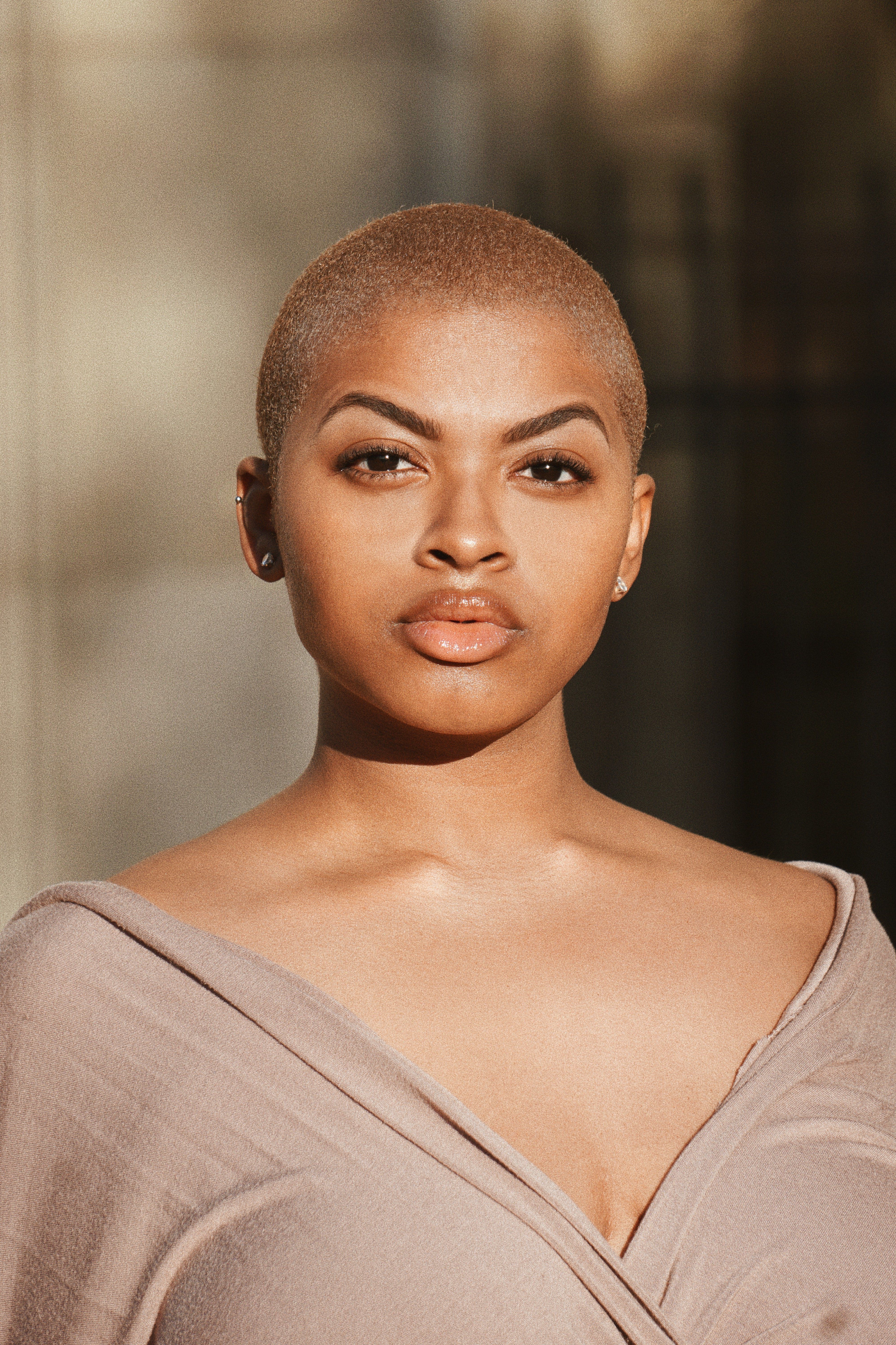 Image of Buzz cut hairstyle for black girls