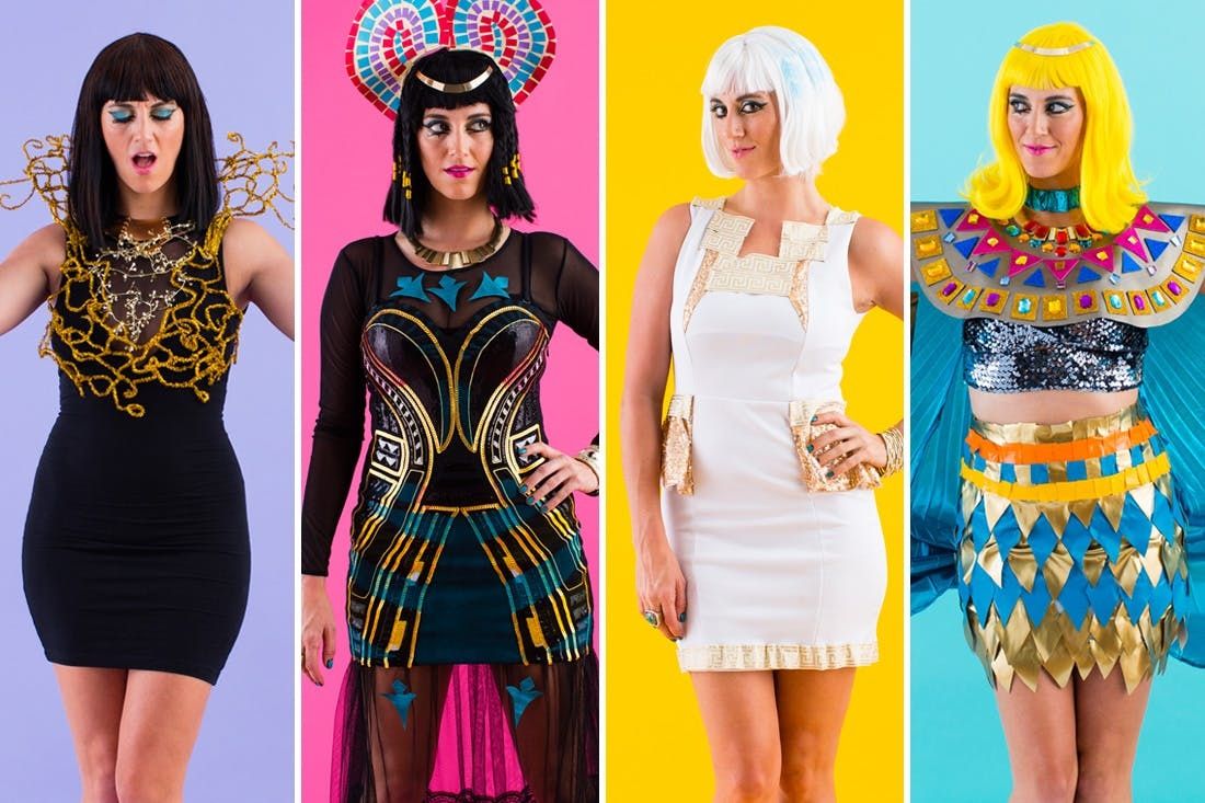 DIY All of Katy Perry's “Dark Horse” Video Costumes for Halloween - Brit +  Co