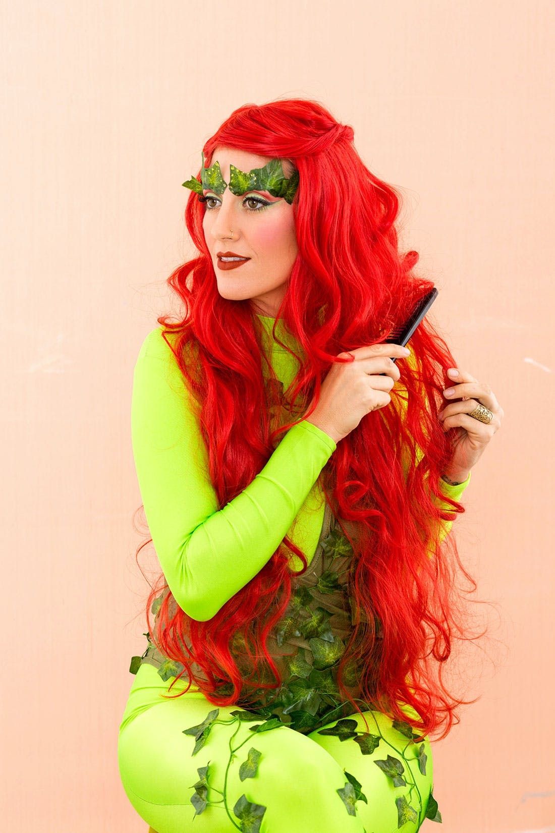 Make Like Uma Thurman and Make this Poison Ivy Costume for Halloween - Brit + Co