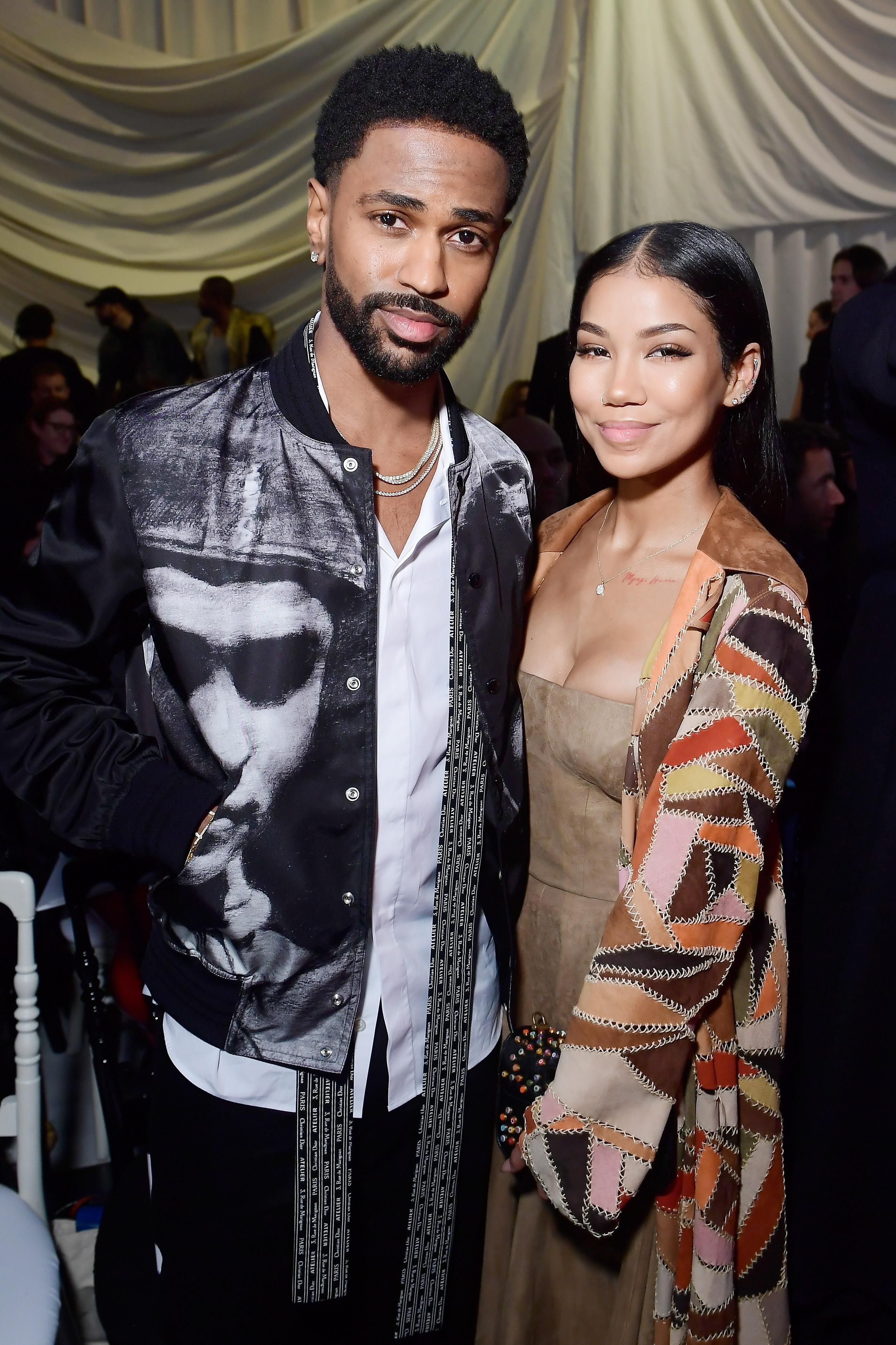 Big Sean and Jhené Aiko are every inch the loved-up couple at the