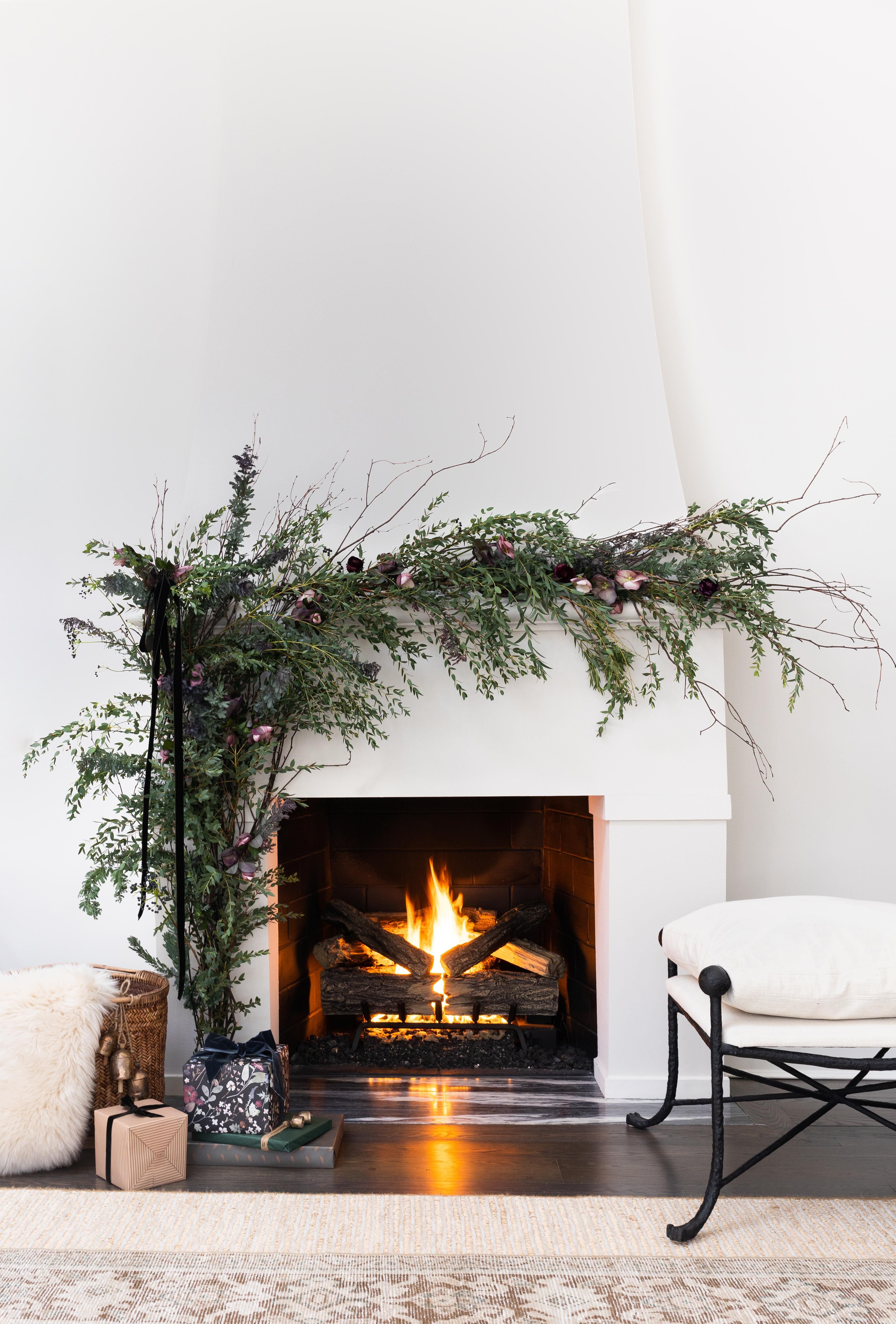 Minimalist Mantle Decor